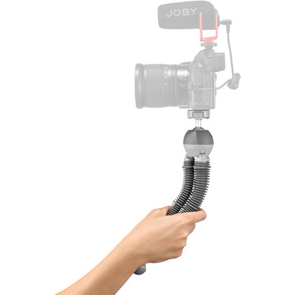 JOBY Podzilla Tripode de Mesa Grande Gris Capacidad 5.5 lb Nivel de Burbuja