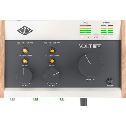Universal Audio Volt 276 Interfaz de Audio 2x2 USB-C 24-Bit 192 kHz Con Kit de Canciones
