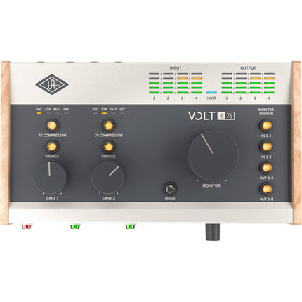 Universal Audio Volt 476 Interfaz de Audio USB-C 24-Bit 192 kHz con Kit de Mezcla