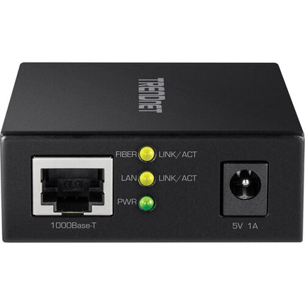 TRENDnet Convertidor de Medios Ethernet Gigabit a Fibra SFP 1000BASE-T RJ45