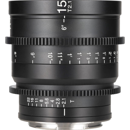 Venus Optics Laowa 15mm T2.1 Filtro 77mm Objetivo Cine Nikon Z Full Frame