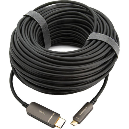 Kramer Active Optical Cable 4K USB Tipo-C a HDMI 10 metros Plenum Rated