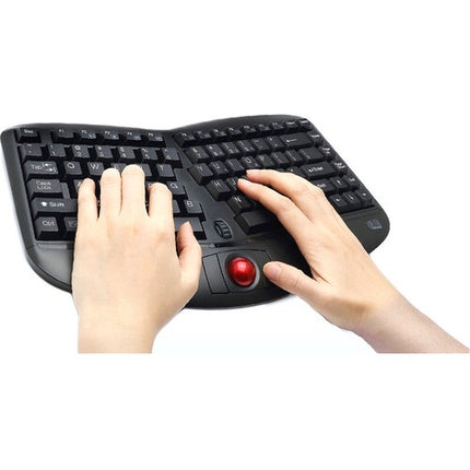 Adesso Tru-Form Media 3150 Teclado Ergonomico Inalambrico 2.4GHz 1000dpi