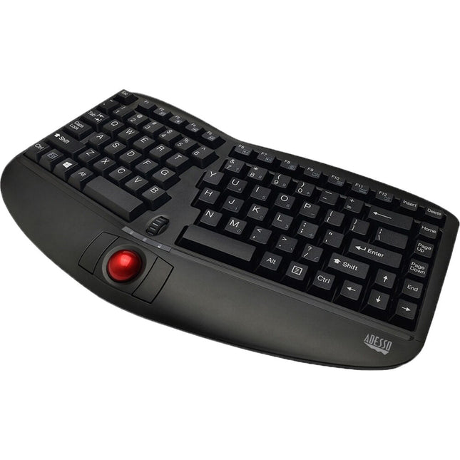 Adesso Tru-Form Media 3150 Teclado Ergonomico Inalambrico 2.4GHz 1000dpi