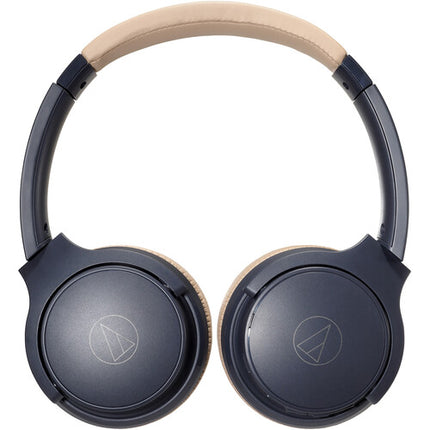 Audio-Technica ATH-S220BT Auriculares Inalámbricos On-Ear 60 Horas Azul Navy