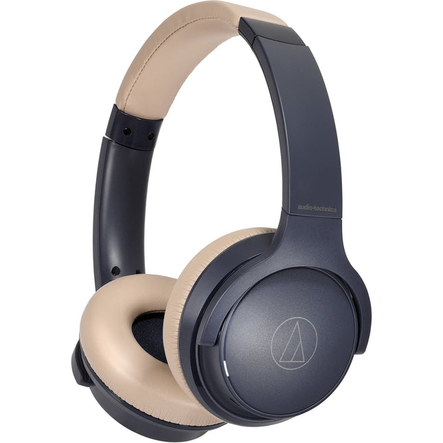 Audio-Technica ATH-S220BT Auriculares Inalámbricos On-Ear 60 Horas Azul Navy