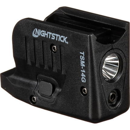 Nightstick TSM-14G Linterna recargable para arma con láser verde 150 lúmenes 45 min autonomía