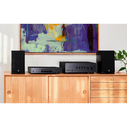 Yamaha CD-S303 Reproductor de CD Negro DAC 192 kHz 24 Bits USB