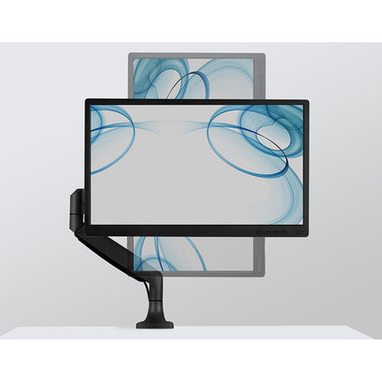 Mount-It! Soporte de Escritorio para Monitor 13 a 27" Negro 20 lb Ajuste 360°
