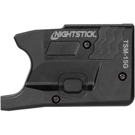 Nightstick TSM-15G Linterna Recargable Subcompacta para Arma con Láser Verde 150 Lúmenes y 45 Minutos de Autonomía