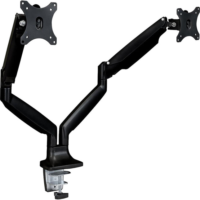 Mount-It! Soporte de escritorio dual para monitores hasta 32" ajuste de altura 13"