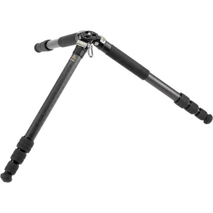 Robus RCC-5560 Vantage Serie C Trípode Compacto Carbono 4 Secciones 35 lb 63.9 pulgs Altura con RTH-1030 Cabezal Bola
