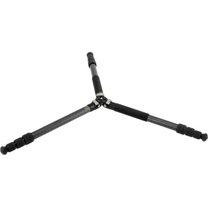 Robus RCC-5560 Vantage Serie C Trípode Compacto Carbono 4 Secciones 35 lb 63.9 pulgs Altura con RTH-1030 Cabezal Bola