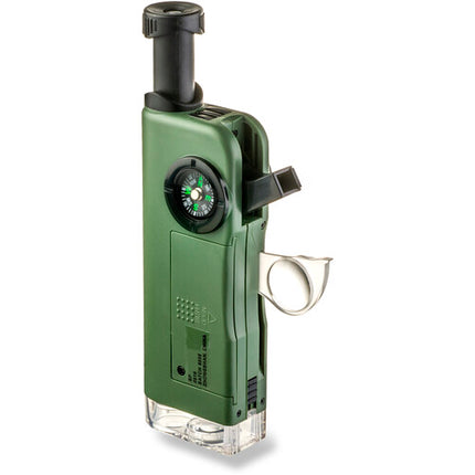 Carson CP-11 X-Scope Herramienta Óptica de Bolsillo 30x Microscopio 8x Telescopio LED