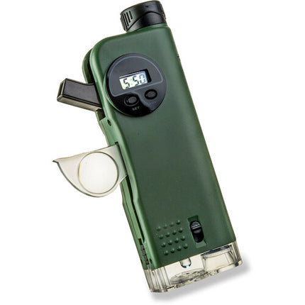 Carson CP-11 X-Scope Herramienta Óptica de Bolsillo 30x Microscopio 8x Telescopio LED