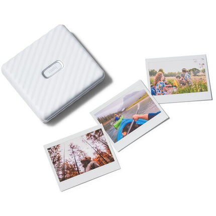 FUJIFILM instax Link WIDE impresora smartphone impresión 2.4x3.9 pulg Bluetooth 4.2 color Ash White