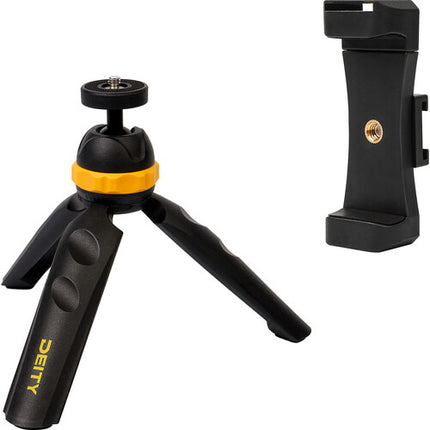 Deity Microphones Pocket Wireless Mic Kit 2.4 GHz Negro con Tripode y Clip para Smartphone