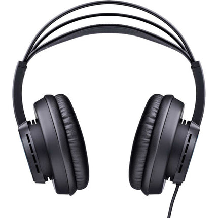 Fluid Audio Focus Auriculares Semiabiertos 50mm para Mezcla y Mastering con Software y Estuche de Viaje