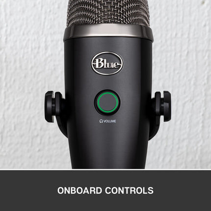 Blue Yeti Nano Micrófono USB Condensador Multi-Patrón 24-Bit 48 kHz Negro
