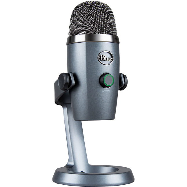 Blue Yeti Nano Micrófono USB Condensador Multi-Patrón 24-Bit 48 kHz Shadow Gray
