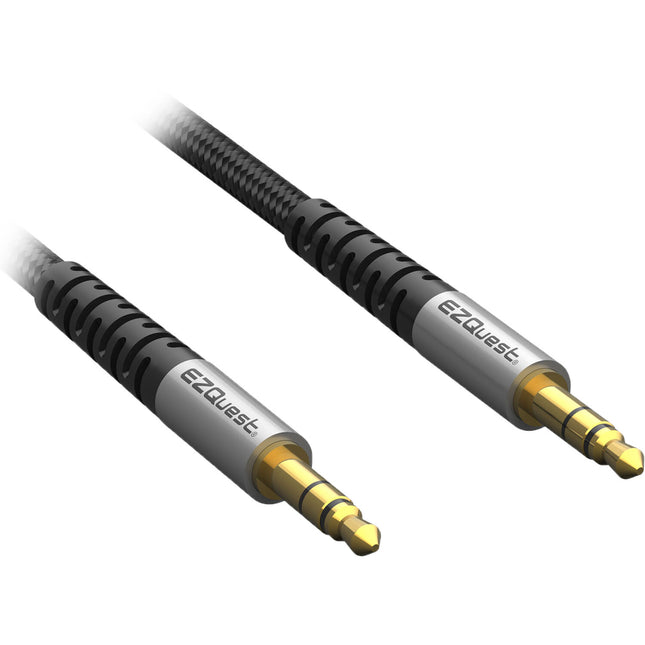 EZQuest DuraGuard Cable de Audio Estéreo 3.5mm TRS 2 Conectores 2m Kevlar