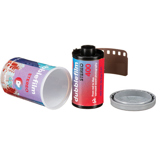 dubblefilm Stereo 400 película en color 35mm ISO 400 36 exposiciones