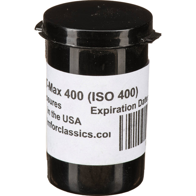 Film for Classics Professional T-Max 400 Película Blanco y Negro ISO 400 Grano Fino 828