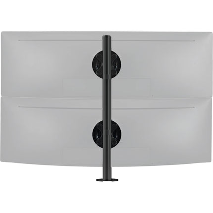 Atdec Heavy-Duty Soporte de Escritorio Vertical Doble para Monitores 49" 40 lb Negro