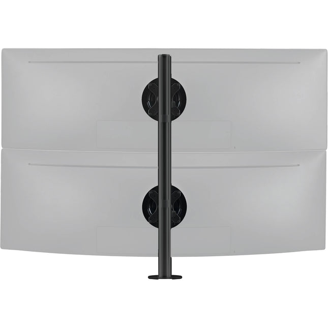 Atdec Heavy-Duty Soporte de Escritorio Vertical Doble para Monitores 49" 40 lb Negro