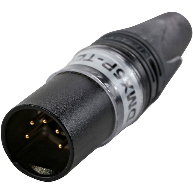 Lex Products Terminador DMX 5 Pines con Conector Neutrik y Carcasa Zinc