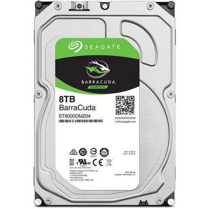 Seagate BarraCuda 8TB SATA III 3.5 Pulg 5400 rpm Disco Interno 2-Pack