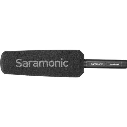 Saramonic SoundBird V6 Micrófono Shotgun 48V Phantom con Case Resistente