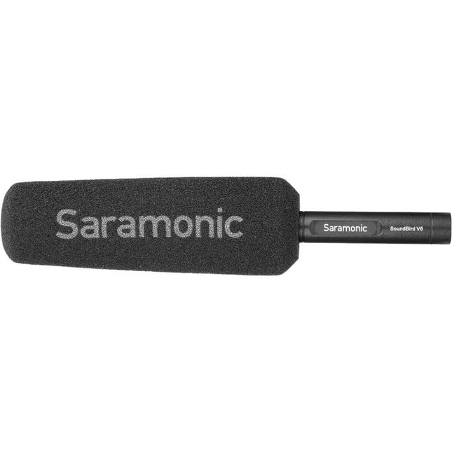 Saramonic SoundBird V6 Micrófono Shotgun 48V Phantom con Case Resistente
