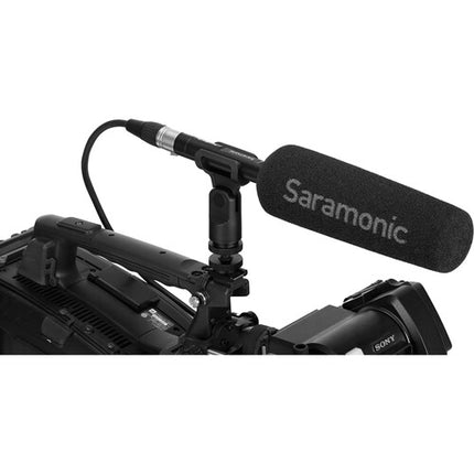 Saramonic SoundBird V6 Micrófono Shotgun 48V Phantom con Case Resistente