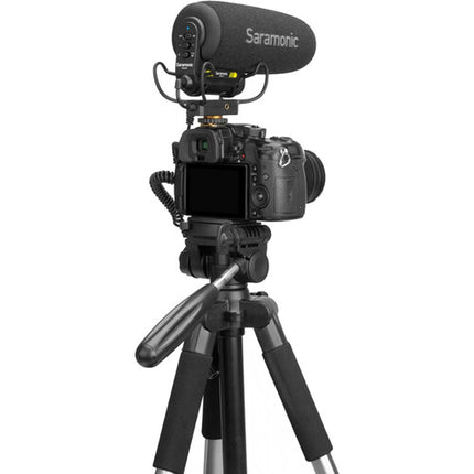 Saramonic Vmic5 Micrófono Shotgun para Cámara Batería 150 Horas Cable 3.5mm