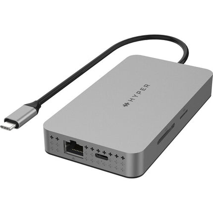 HYPER HyperDrive Dual 4K HDMI Hub USB Type-C 10 en 1 3840x2160 100W PD