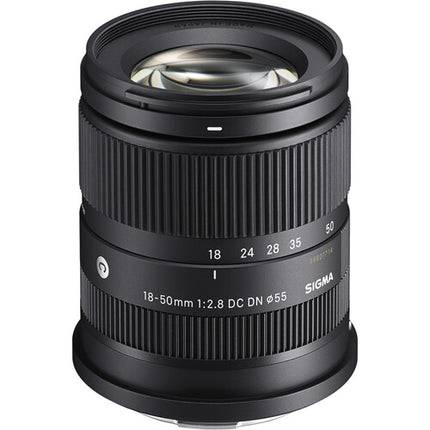 Sigma 18-50mm f/2.8 DC DN Lente para Leica L APS-C con Parasol incluido