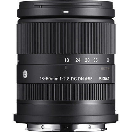 Sigma 18-50mm f/2.8 DC DN Lente para Leica L APS-C con Parasol incluido