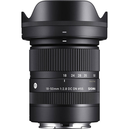 Sigma 18-50mm f2.8 DC DN Objetivo Para Sony E APS-C 27-75mm Apertura f2.8-f22