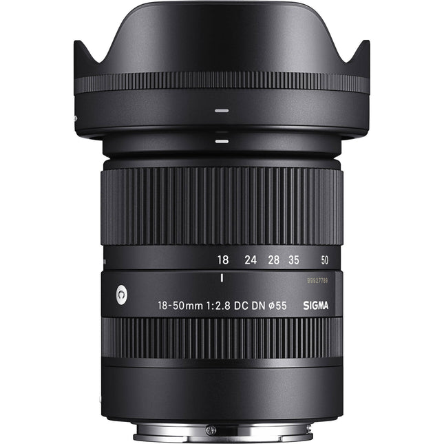 Sigma 18-50mm f2.8 DC DN Objetivo Para Sony E APS-C 27-75mm Apertura f2.8-f22