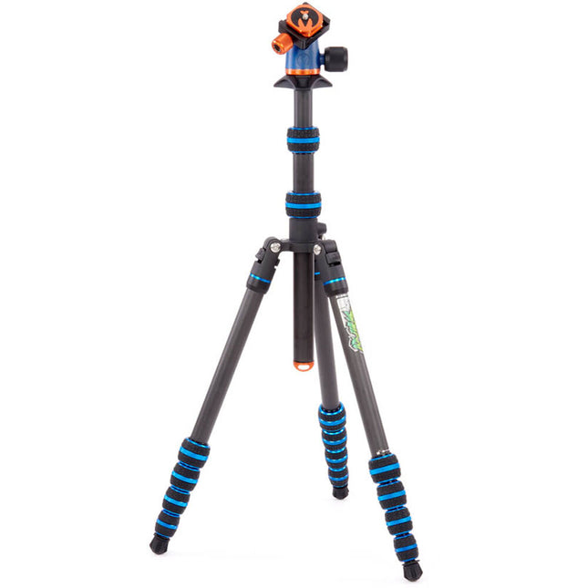 3 Legged Thing Punks Brian 2.0 trípode de fibra de carbono 73 cm altura máxima y cabeza bola AirHed Neo 2.0 azul