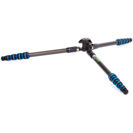 3 Legged Thing Punks Brian 2.0 trípode de fibra de carbono 73 cm altura máxima y cabeza bola AirHed Neo 2.0 azul