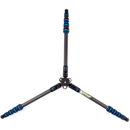 3 Legged Thing Punks Brian 2.0 trípode de fibra de carbono 73 cm altura máxima y cabeza bola AirHed Neo 2.0 azul