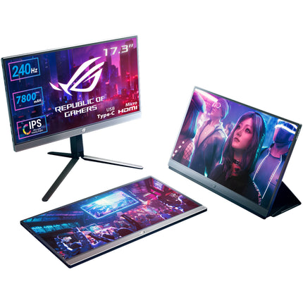 ASUS Republic of Gamers Strix Monitor 17.3" Full HD 240 Hz 3 ms USB-C Bundle