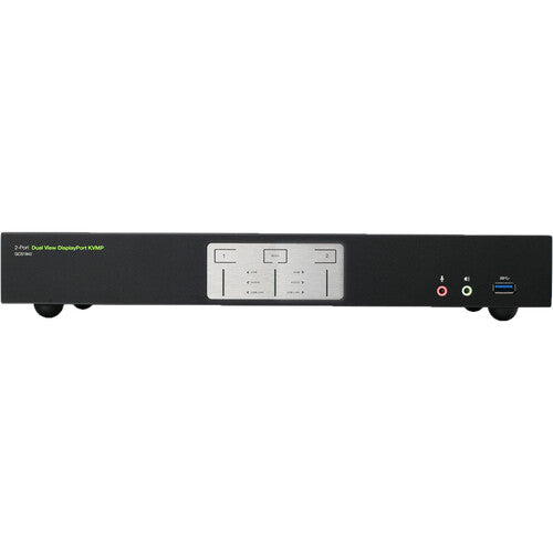 IOGEAR KVM Switch 2 Puertos Dual View DisplayPort 4K 60Hz TAA