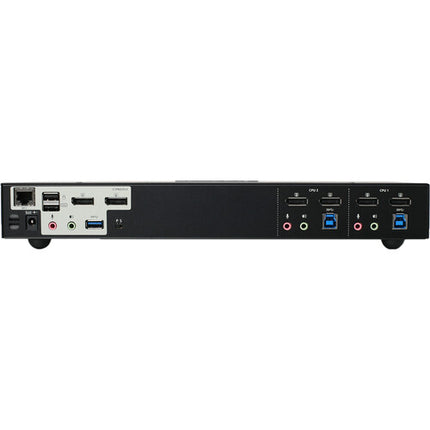 IOGEAR KVM Switch 2 Puertos Dual View DisplayPort 4K 60Hz TAA