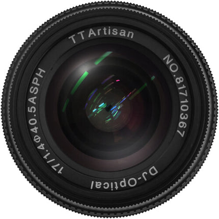 TTArtisan Objetivo 17mm f1.4 para Nikon Z Formato APS-C Multicapa 40.5mm