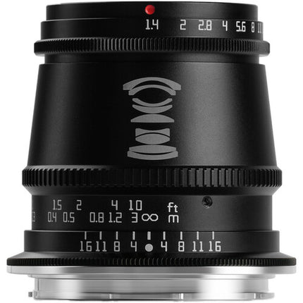 TTArtisan 17mm f1.4 Objetivo L-Mount para Leica L APS-C 40.5mm