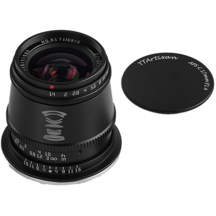 TTArtisan 17mm f1.4 Objetivo L-Mount para Leica L APS-C 40.5mm