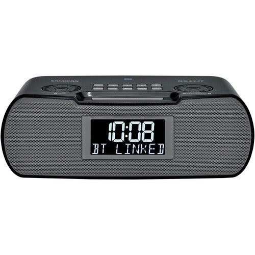 Sangean RCR-20 Radio Despertador Digital Bluetooth Dual Alarma USB